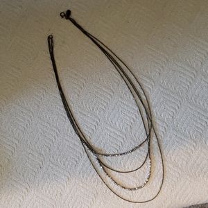 American Eagle Beaded Multi-Strand Necklace.